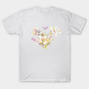 Color pencil of Easter Lilies T-Shirt